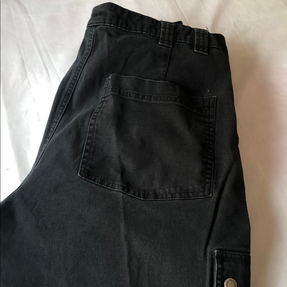 Lee Women's Black  Utility Jeans